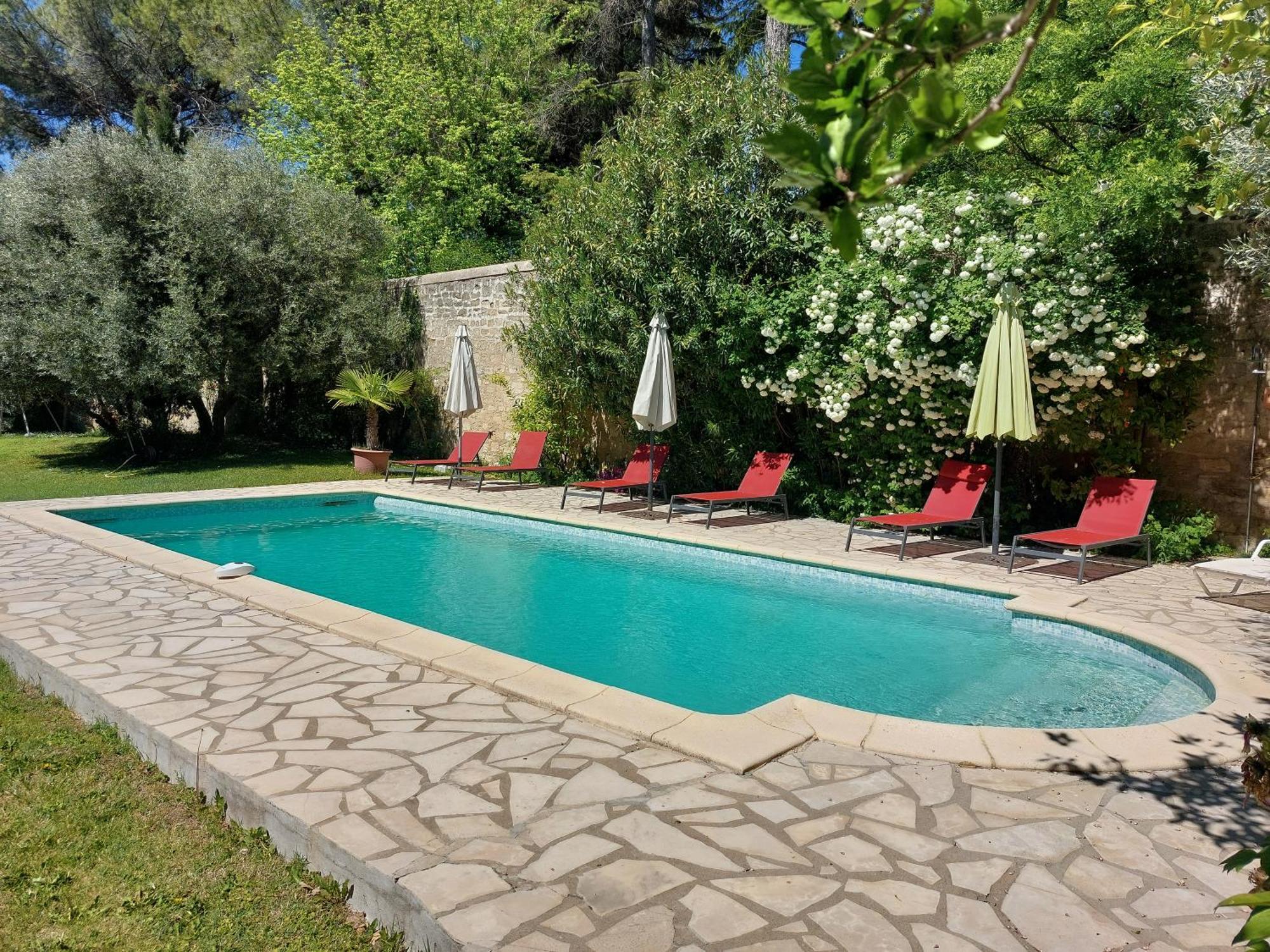 Mas Fontclaire - Sommieres Apartment Exterior foto